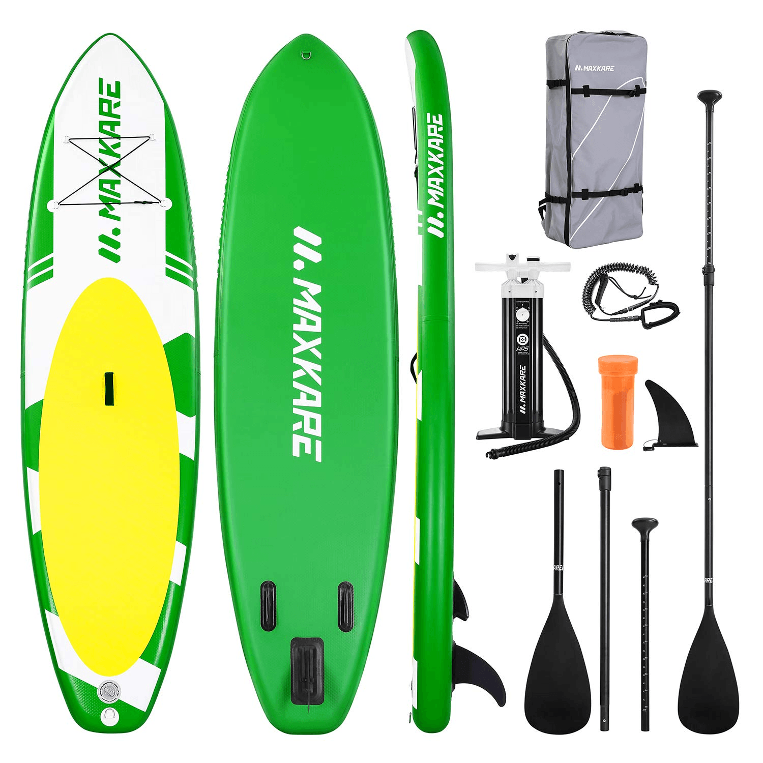 MaxKare SUP Paddle MAXKARE Paddle Up Inflatable – Board Stand Board