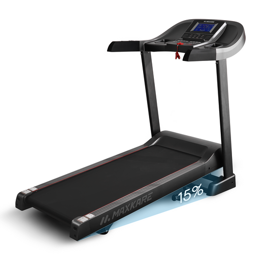 3.5HP 20" Folding Treadmill with 15% Auto Incline, 0.6-12 MPH 300LBS Max Capcity for Home Office Gym, Bluetooth & App Compatibility