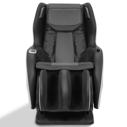 Naipo Full Body Massage Chair Recliner with Built-in Heat, Zero Gravity Massage Recliner, Airbag Massage, Bluetooth Speakers, White&Black