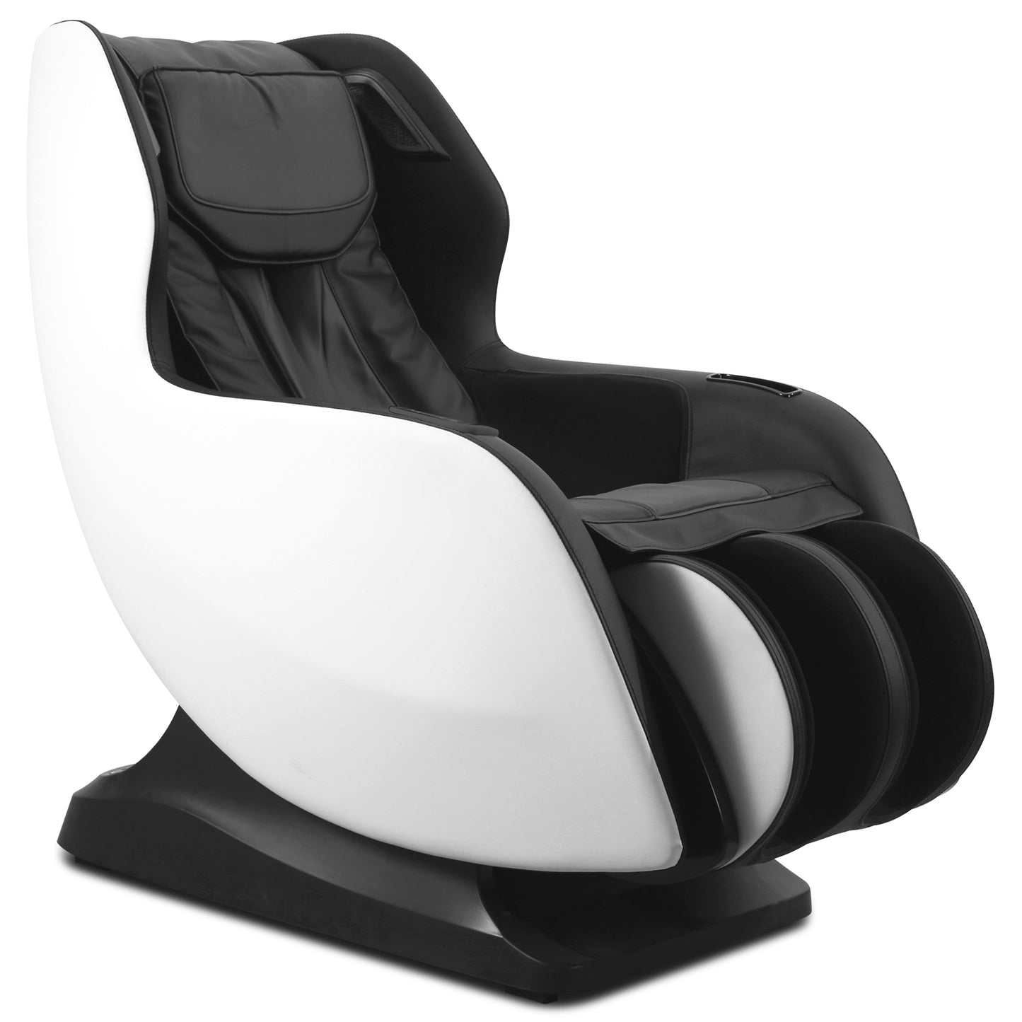 Naipo Full Body Massage Chair Recliner with Built-in Heat, Zero Gravity Massage Recliner, Airbag Massage, Bluetooth Speakers, White&Black