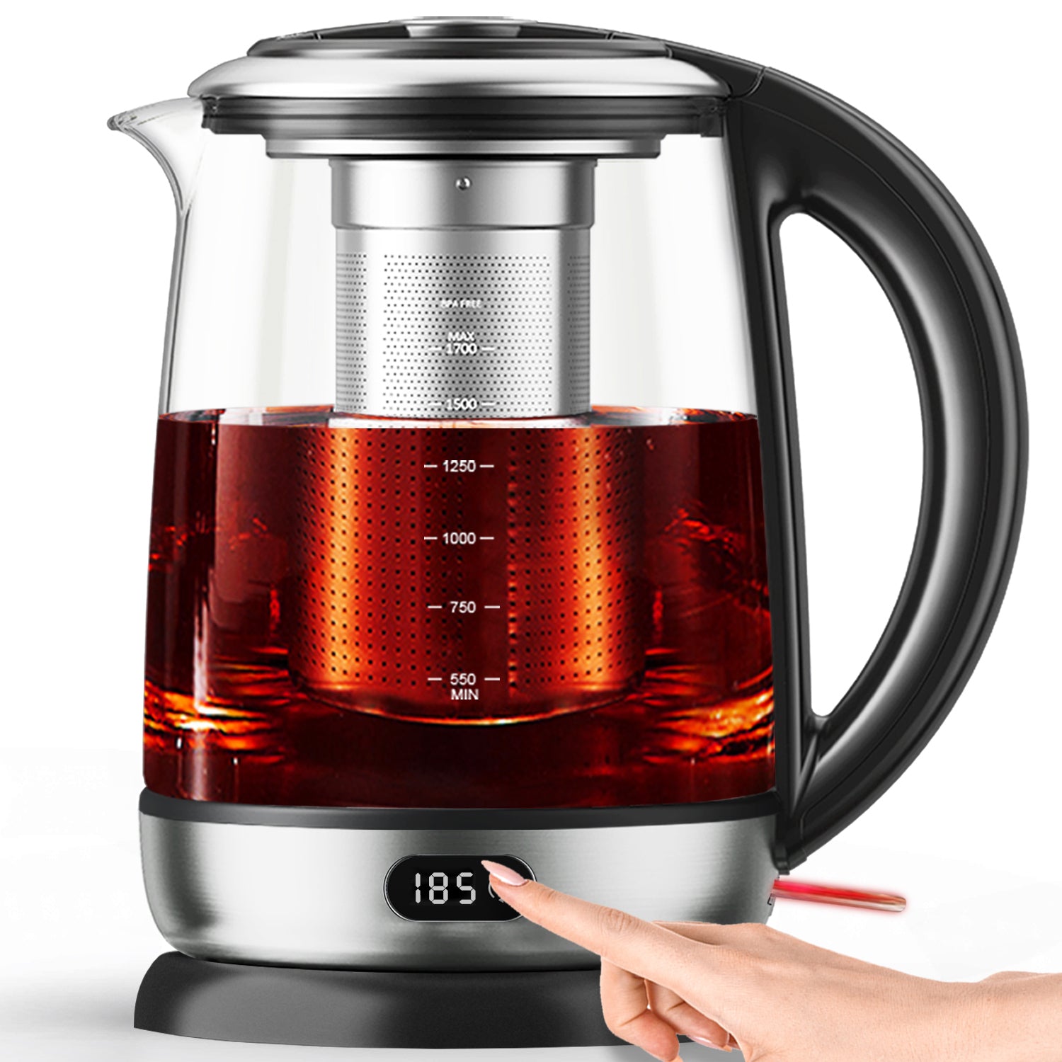  Electric Kettle Temperature Control with 6 Presets