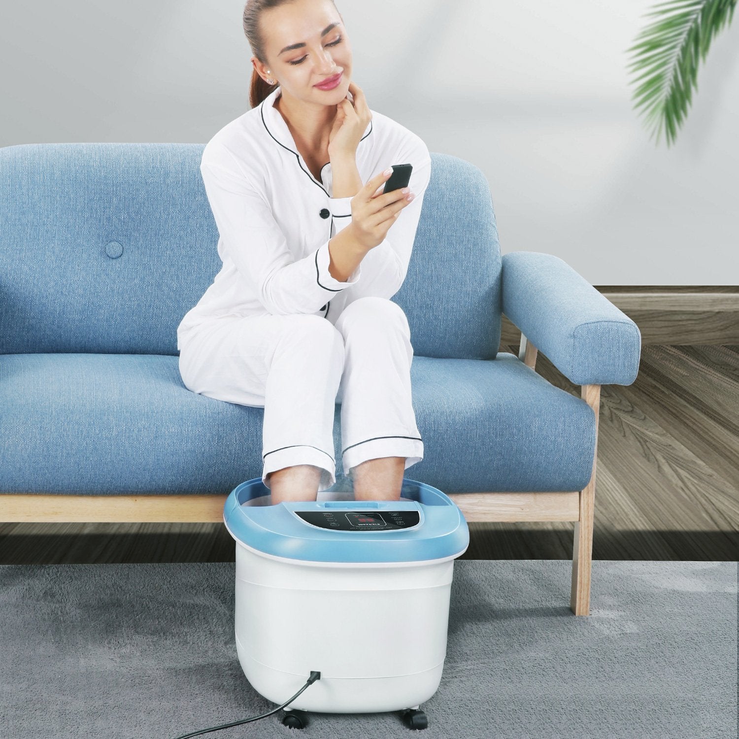 Massager: Rollers Foot Shiatsu – Bath MaxKare Spa 8 Control, MAXKARE Remote Wireless