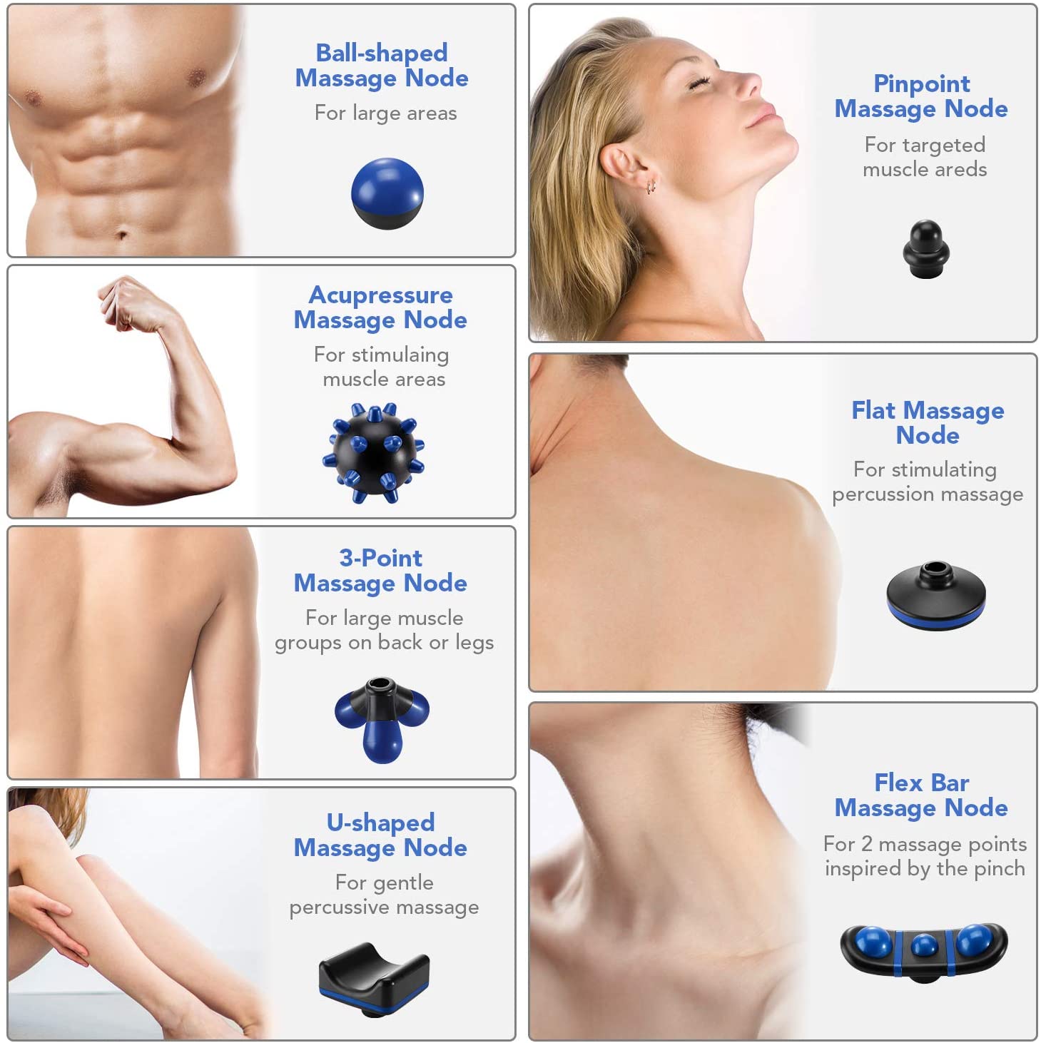Cordless Handheld Back Massager
