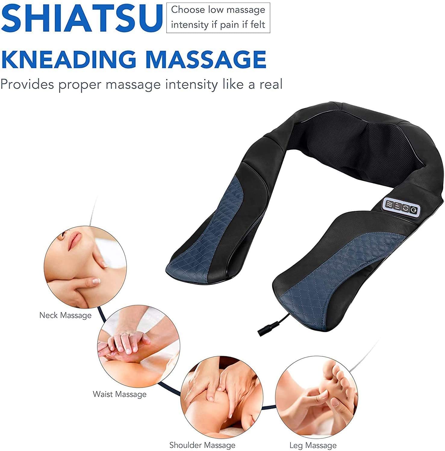 Maxkare Shiatsu Back Neck and Shoulder Massager