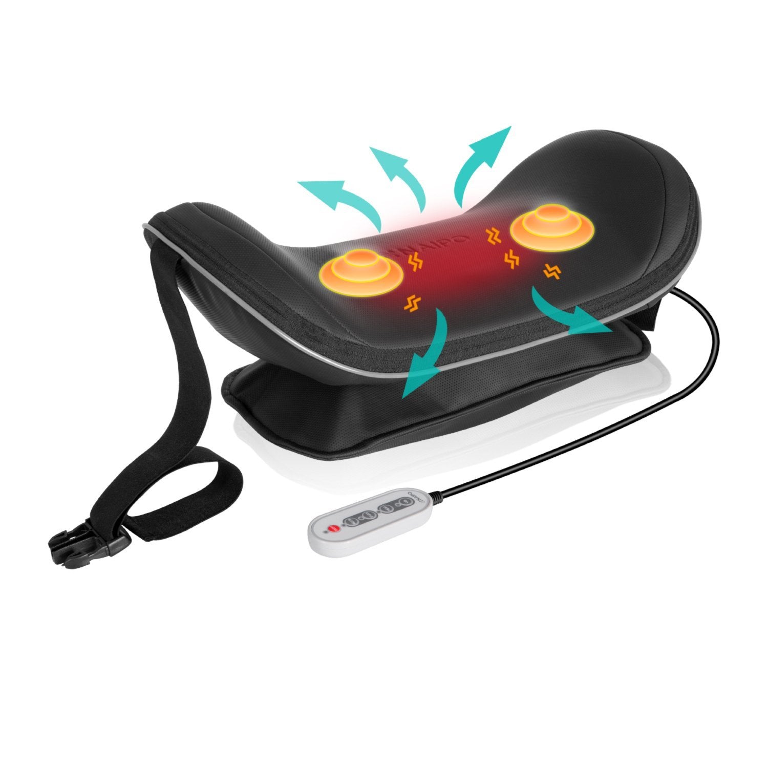 Naipo Lumbar Massager with Heat and Vibration - NAIPO