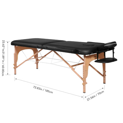 Naipo Portable Massage Table with Wooden Feet - NAIPO