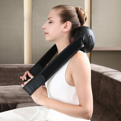 Naipo Portable Shiatsu Massage Pillow with Flexible Straps - NAIPO