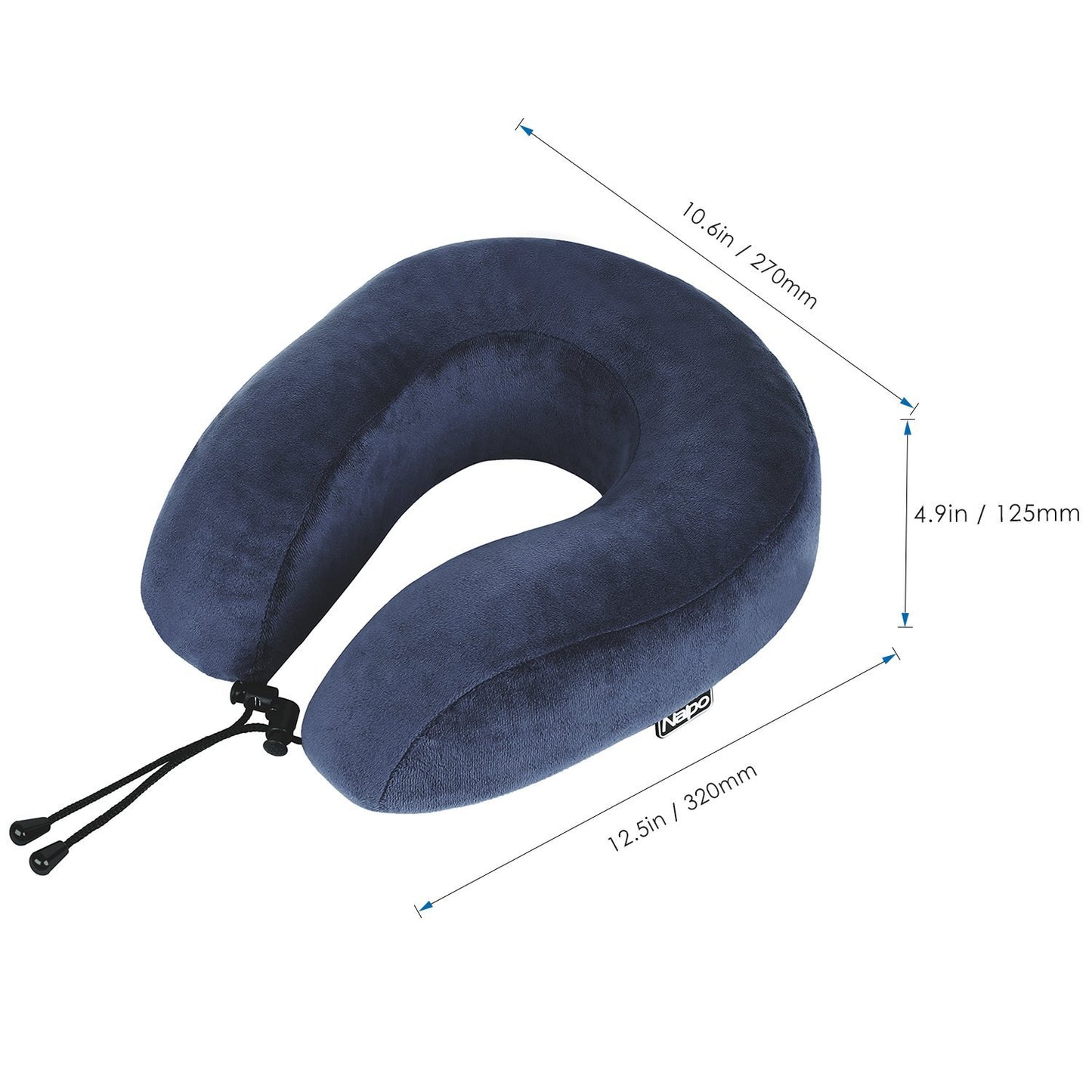 Naipo Soft Memory Foam Travel Pillow Neck Pillow - NAIPO